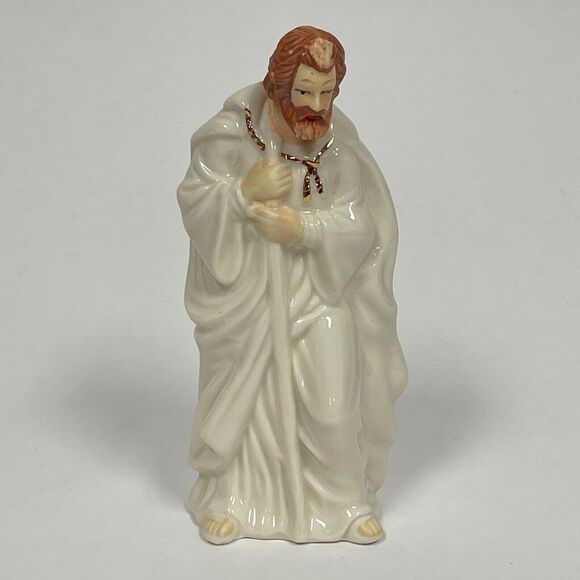 Home for the Holidays Wiseman Porcelain Nativity Replacement Figure Shepherd 6" - Picture 1 of 8